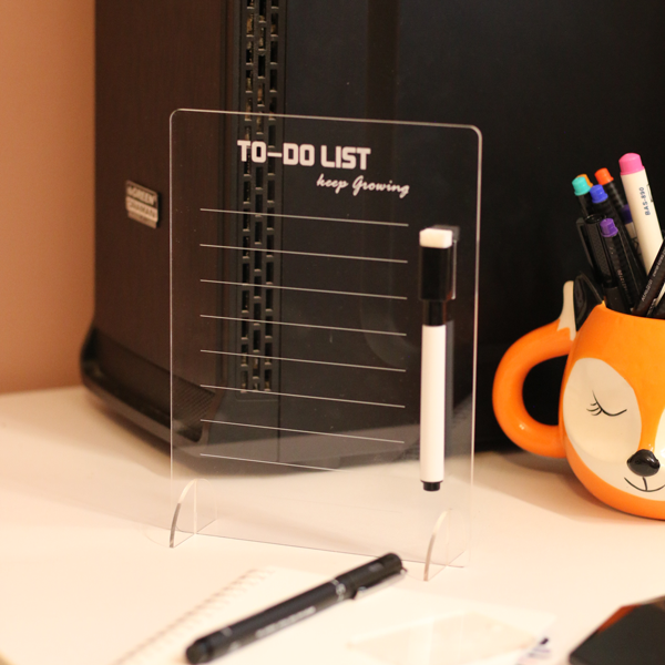 تو دو لیست رومیزی اکرلیک پلنورا طرح TO-DO LIST