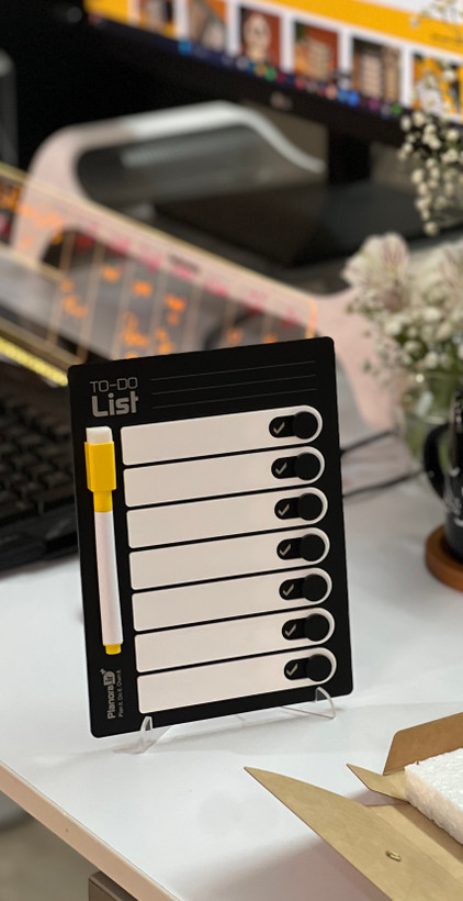 نوتیک اکرلیک پلنورا طرح TO-DO List